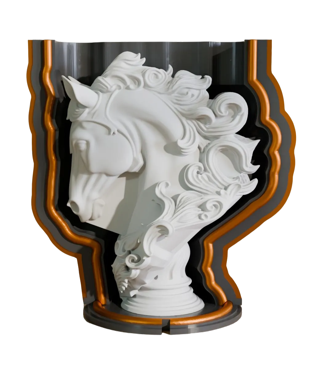 Example mold system render created with Moldboxer